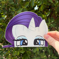 Diamond Pony Peeker