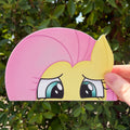 Flutter Pony Peeker