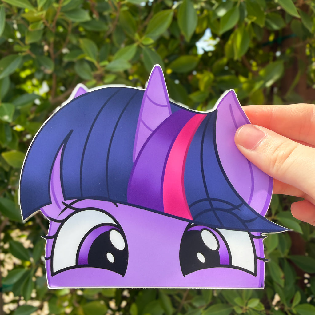 Sparkle Pony Peeker