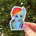Rainbow Pony Sticker