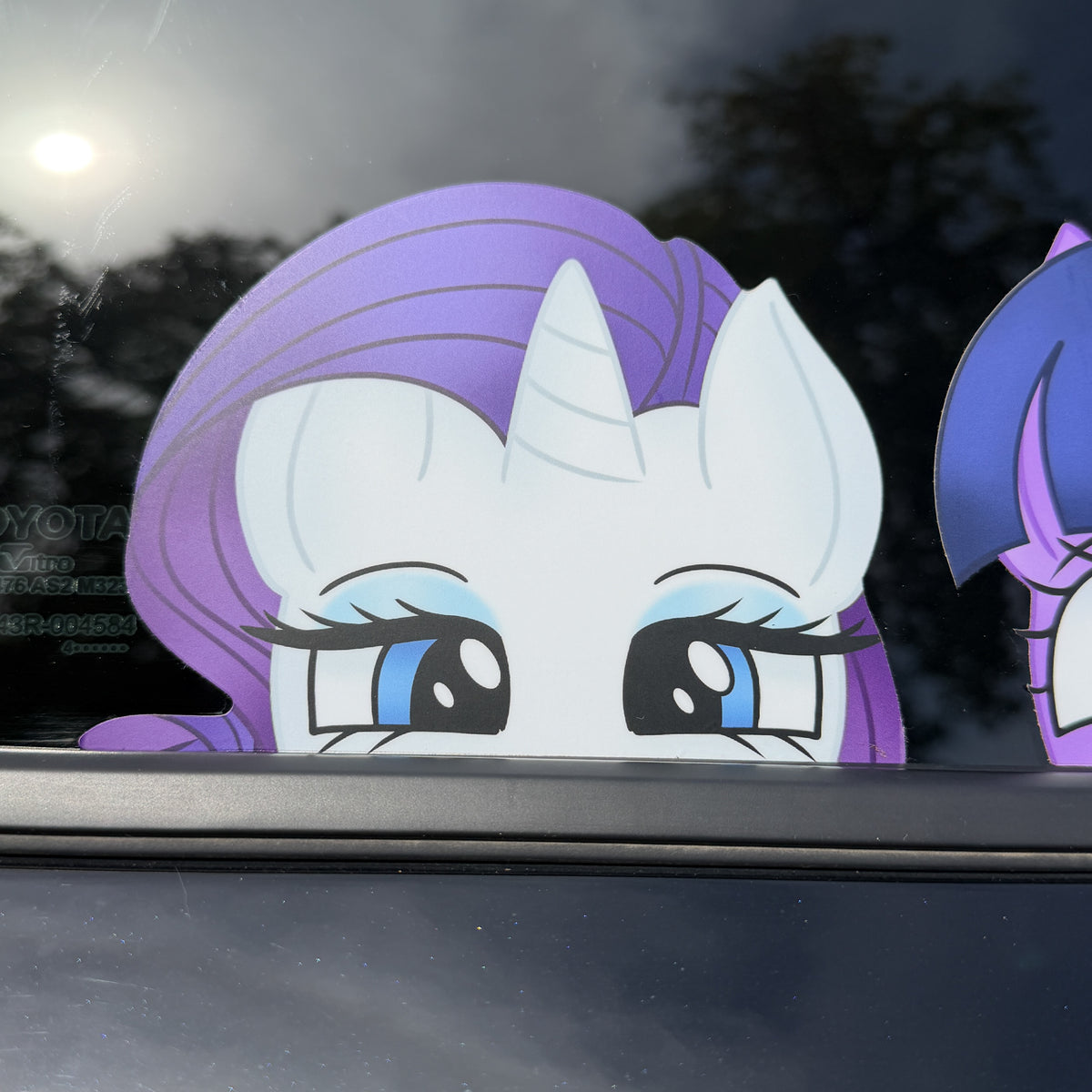 Diamond Pony Peeker